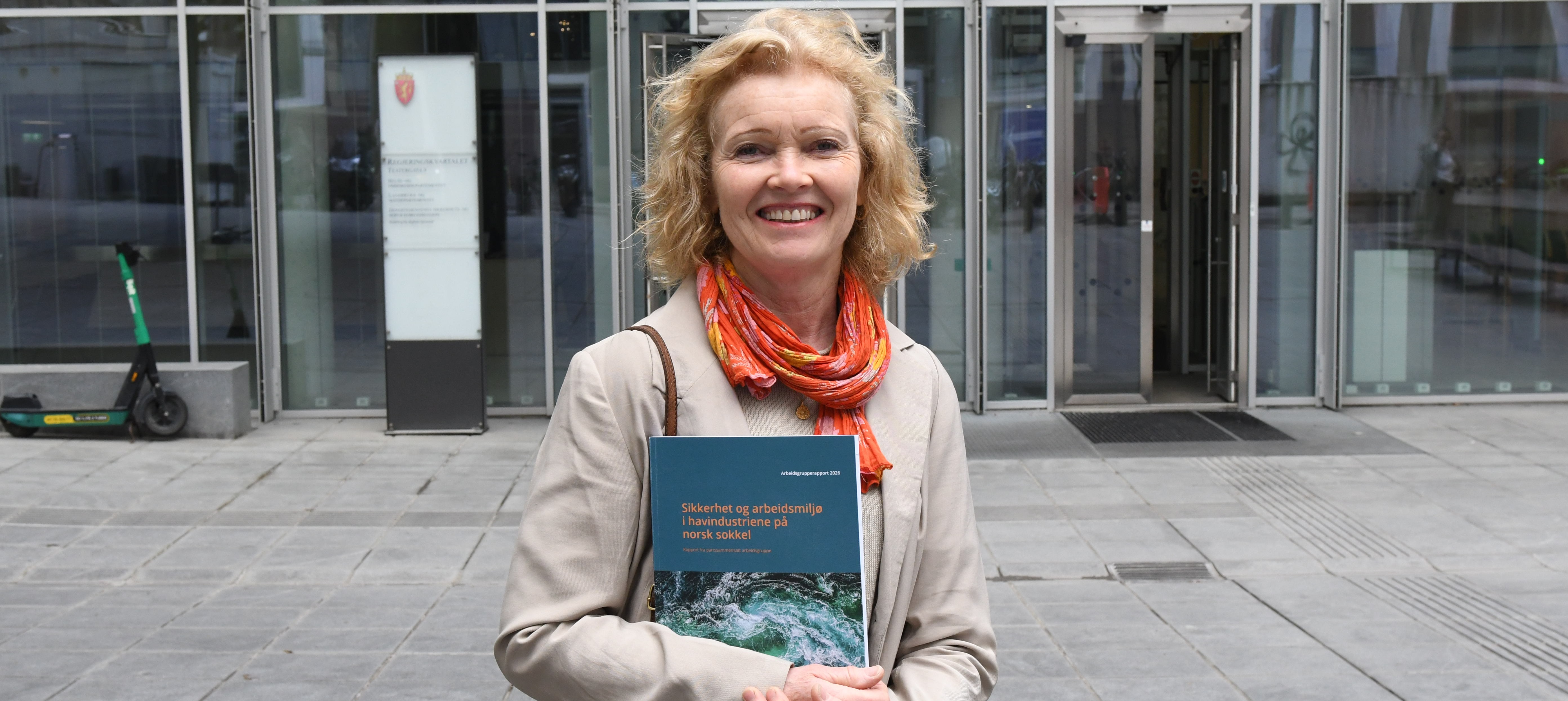 NITO har vært representert i arbeidet med rapporten, Sikkerhet og arbeidsmiljø i havindustriene på norsk sokkel, ved Berit Søgnen Sandven.